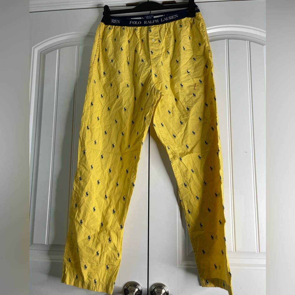 Ralph Lauren Polo Pajama Pants; size M